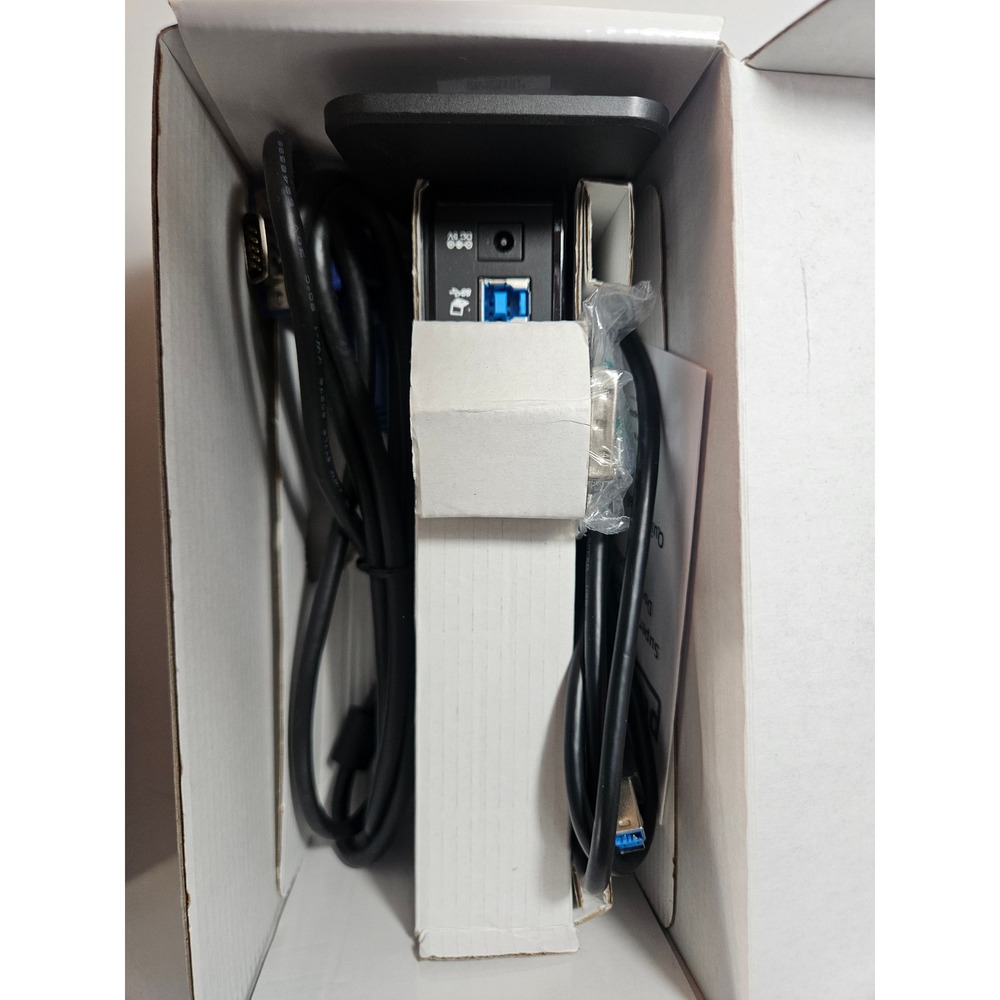 PLUGABLE UD-3000 SuperSpeed USB 3.0 Docking Station DisplayLink DL-3700 Black - Picture 3 of 6